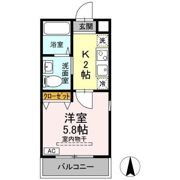 セジュール中央林間の間取り画像