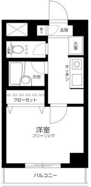 Laisonce（レゾンス）康栄の間取り画像