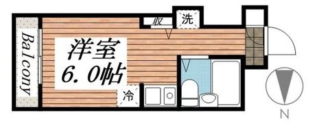 コンフォート長津田の間取り画像