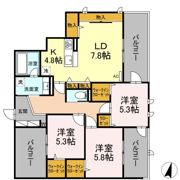 Grace Court YAMATOの間取り画像