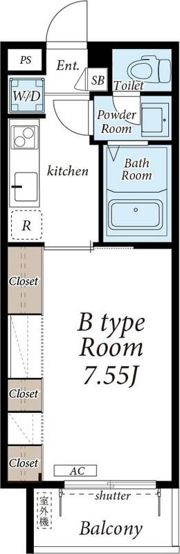 リブリ・saccoの間取り画像