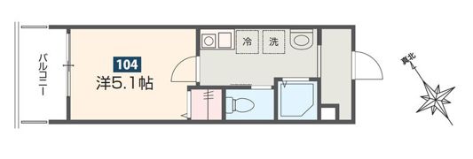 MELDIA相模大野の間取り画像