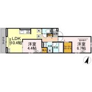 ラピスラズリ東林間の間取り画像