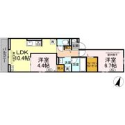 ラピスラズリ東林間の間取り画像