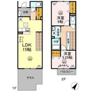 リヴィエールいぶき野の間取り画像