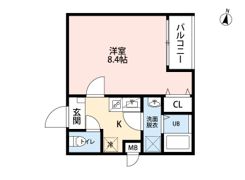 SkyNagatsutaの間取り画像