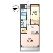 セントラルセブンの間取り画像