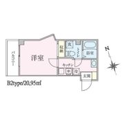 グランソフィア長津田駅前の間取り画像