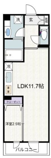 ザ・テラスコート英の間取り画像