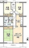 コーポレート中央林間1号棟の間取り画像