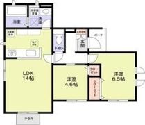 ハーベスト十番館の間取り画像