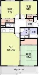 百合ヶ丘社宅の間取り画像