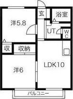 サントピアKの間取り画像