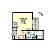 ベイルーム田奈IIの間取り画像