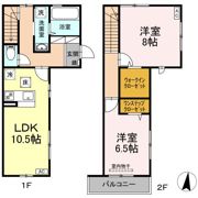 ソレアードMの間取り画像