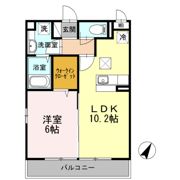 ヴィクトワール 参番館の間取り画像