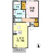 第5コスモスヴィラの間取り画像