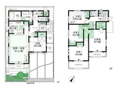 上鶴間5丁目戸建の間取り画像