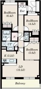 S-FORT横浜青葉台の間取り画像