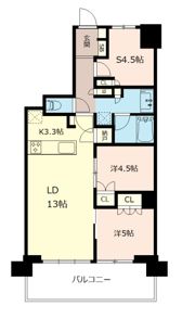 リーフィアレジデンス相模大野ヴェールの間取り画像