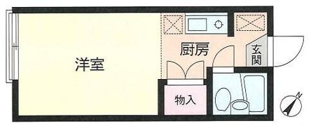 メゾン町田の間取り画像