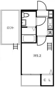 コーポフジの間取り画像