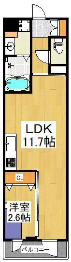 ザ・テラスコート英の間取り画像