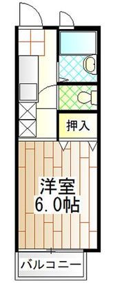 シティハイツ相模の間取り画像