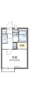 レオパレスライトフィールドの間取り画像