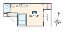 MELDIA町田IIの間取り画像