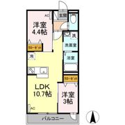 サンテラス市ヶ尾の間取り画像