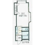 サンホワイト三番館の間取り画像