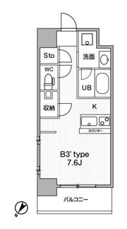 JMFResidence町田の間取り画像