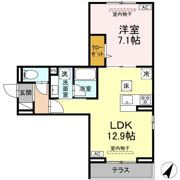 フラクタス南林間の間取り画像