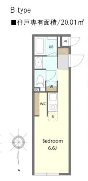 SHOKEN Villa玉川学園IIの間取り画像