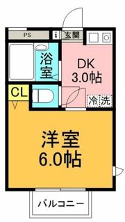 ヒルトップ鶴川の間取り画像