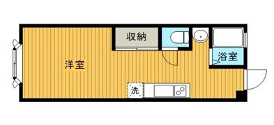クレール大島の間取り画像