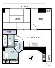 東海町田マンションの間取り画像