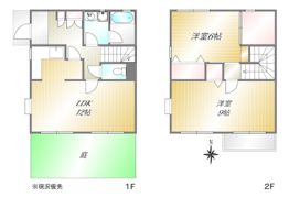 ビクトリアハイツ町田21号棟の間取り画像