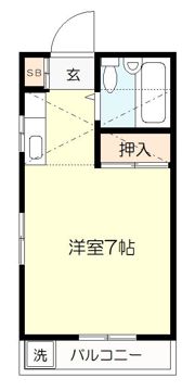 ハートランド長津田の間取り画像