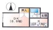 ニューシティーハウスの間取り画像