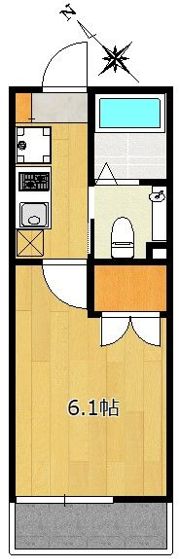 アザーレ・バモス新百合の間取り画像