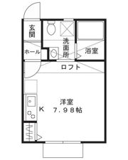 ランドヒルズ長津田の間取り画像