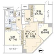 マークワンタワー長津田（0005560）の間取り画像
