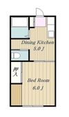第2五十嵐ハイツの間取り画像