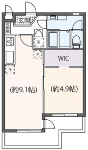 グリーンコーポ中央林間の間取り画像