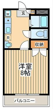 アンティ広田IIの間取り画像
