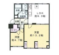 長津田団地の間取り画像