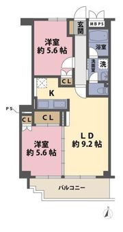 サンモール田園の間取り画像