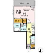 セジュール AOBA ボヌールの間取り画像